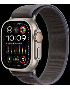 Часы Watch Ultra 2 GPS 49мм корпус из титана + ремешок trail loop Синий/Черный Apple