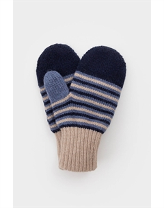 Варежки детские из полушерстяной пряжи Crockid