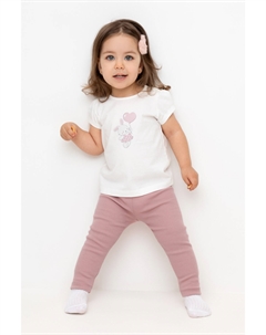 Лосины для девочки в рубчик Crockid