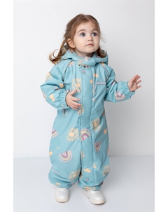 Демисезонный комбинезон ясельный с утеплителем Crockid