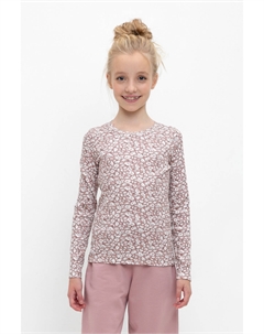 Лонгслив для девочки в рубчик Crockid