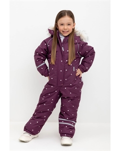 Комбинезон для девочки зимний с утеплителем нового поколения Crockid