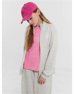 Толстовка для девочек серая с надписью Mark formelle