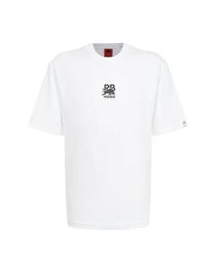 Хлопковая футболка x RB Hugo