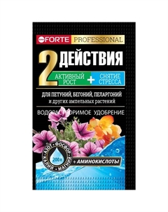 Удобрение для петуний и других ампельных 0.1 кг Bona forte