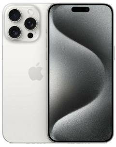 Смартфон Apple iPhone 15 Pro Max A3105, 6.7" 2796x1290 OLED, Apple A17 Pro Bionic, 8Gb RAM, 512Gb, 3G/4G/5G, NFC, Wi-Fi, BT, 3xCam, 2-Sim (nano SIM+eSIM), USB Type-C, iOS 17, белый (MU6V3J/A)