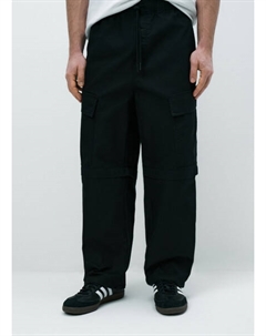 Брюки-трансформеры с карго-карманами, Черный Ostin