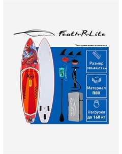 SUP-доска Feath-R-Lite Koi, (350x84x15см) SUPFR01E, Красный Funwater