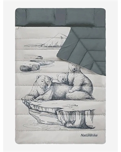 Спальный мешок двухместный с подушкой NH21MSD06 Полярный медведь, Серый Naturehike