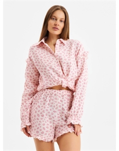 Пижама рубашка шорты Kaftan