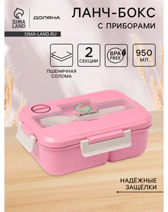 Ланч-бокс для еды в школу Доляна
