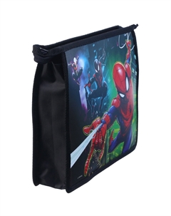 Папка пластиковая для тетрадей а5, на молнии, человек-паук Nobrand
