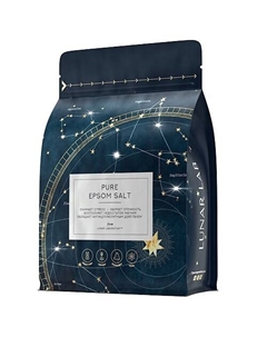 Соль для ванн английская Epsom 1600 Lunar laboratory