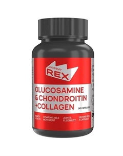 Глюкозамин, хондроитин и коллаген "Glucosamine & Chondroitin + Collagen" Protein rex