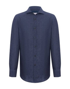 Льняная рубашка Brunello cucinelli