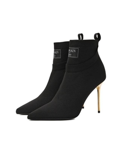 Текстильные ботильоны Crewneck Balmain