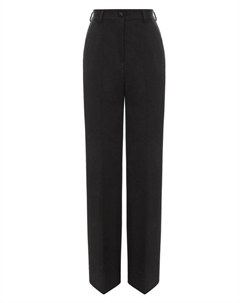 Брюки из шерсти и шелка Dolce&gabbana