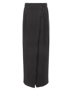 Юбка из вискозы и льна Brunello cucinelli