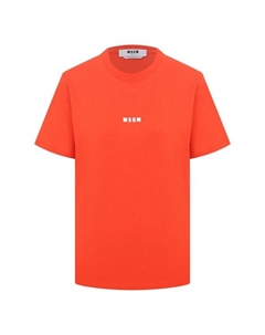 Хлопковая футболка Msgm
