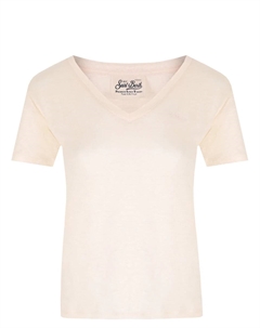 Футболка льняная Mc2 saint barth