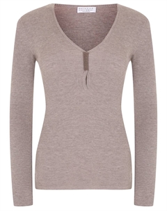 Пуловер хлопковый Brunello cucinelli