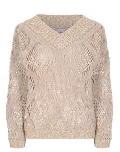 Пуловер шерстяной Brunello cucinelli