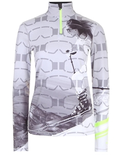 Бадлон с принтом Bogner  fire + ice