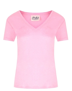 Футболка льняная Mc2 saint barth