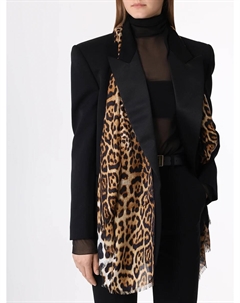Шарф шелковый Saint laurent