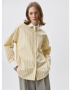 Рубашка оверсайз в полоску Sela