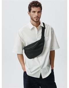 Черная сумка кросс-боди Sela