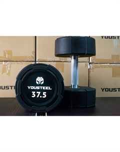 Гантель EVO 37,5кг полиуретановая Yousteel