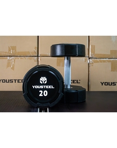 Гантель EVO 20кг полиуретановая Yousteel