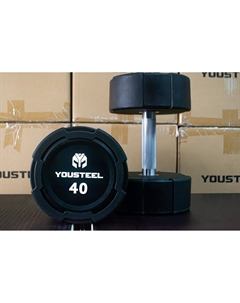 Гантель EVO 40кг полиуретановая Yousteel