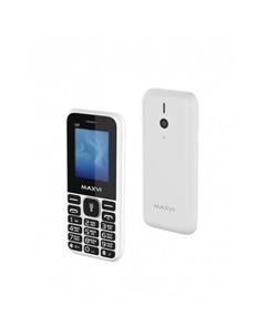 Мобильный телефон Maxvi C27 White (2 SIM)