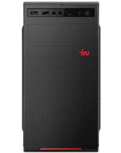 Компьютер iRu Опал 612 MT 2049324 G7400/8GB/256GB SSD/UHDG 710/GbitEth/400W/мышь/клавиатура/Free DOS/черный Iru