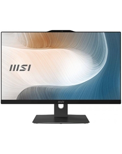 Моноблок 23.8'' MSI Modern AM242P 12M-630RU 9S6-AE0711-630 8505/4GB/128GB SSD/UHD Graphics/FHD/GbitEth/WiFi/BT/клавиатура/мышь/Cam/Win11Pro/черный Msi