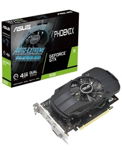 Видеокарта PCI-E GeForce GTX 1630 Phoenix EVO (PH-GTX1630-4G-EVO) 4GB GDDR6 64bit 12nm 1740/12000MHz DVI/HDMI/DP Asus