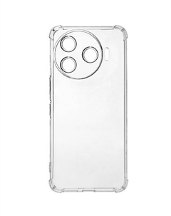 Чехол (клип-кейс) CC02, для Tecno Camon 30 Pro, противоударный, прозрачный Péro