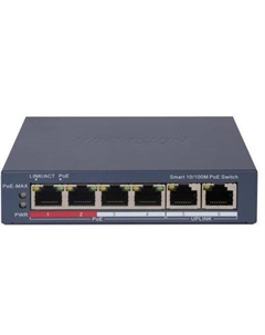 Коммутатор Hikvision DS-3E1106P-EI, управляемый