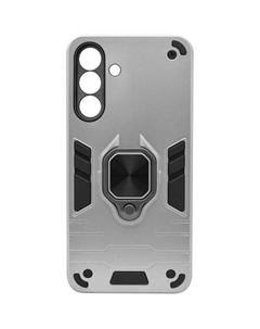 Чехол (клип-кейс) Anti-Shock case, для Samsung Galaxy A36, противоударный, серебристый Borasco