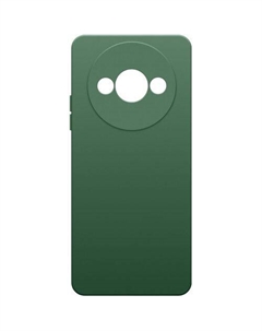 Чехол (клип-кейс) Microfiber Case, для Xiaomi Redmi A3/A3X/Poco C61, зеленый опал Borasco