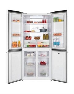 Холодильник трехкамерный NORDFROST RFQ 510 NFW Total No Frost, Side by Side, инверторный белый Nordfrost