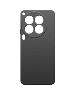 Чехол (клип-кейс) Silicone Case, для Tecno Camon 30 Premier, черный Borasco