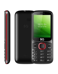 Сотовый телефон BQ Step L+ 2440, черный/красный Bq