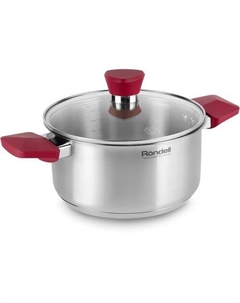 Кастрюля 4.8л Strike RDS-815, нержавеющая сталь, с крышкой Rondell