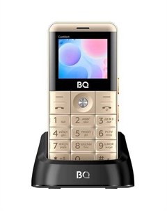 Сотовый телефон BQ Comfort 2006, золотистый/черный Bq