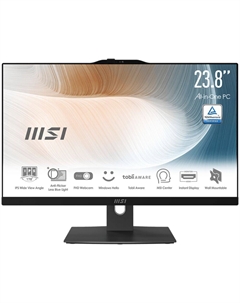 Моноблок MSI Modern AM242P 12M-630RU 24" FullHD Pentium Gold 8505/4Gb/128Gb SSD/kb+m/Win11Pro Black Msi