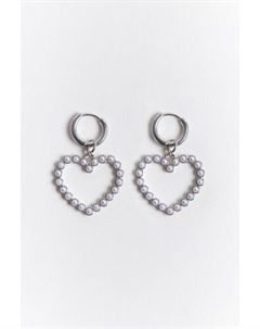 Серьги-конго с жемчужными сердечками Befree