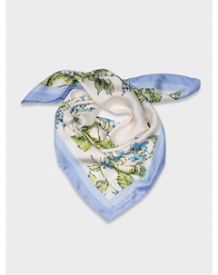 Шелковистый платок с дизайнерским принтом (70*70) Elis